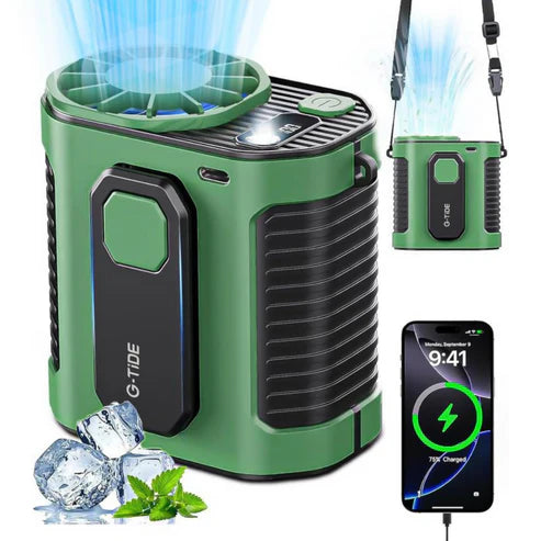 Ventilador Portátil de cintura 3 en 1 ®