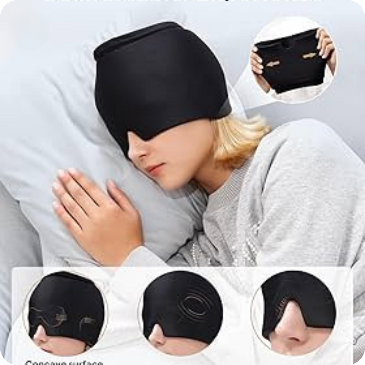 Head Pro® Gorro Frío/Caliente para Dolor de Cabeza
