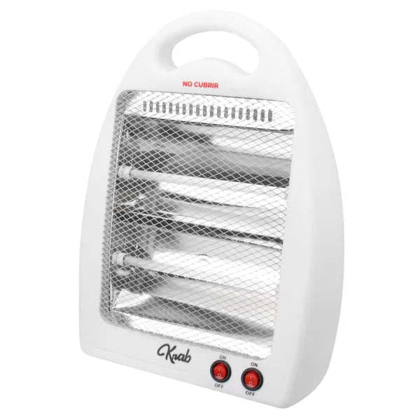 Calefactor Eléctrico Krab | Portátil · 800W · Calor Instantáneo