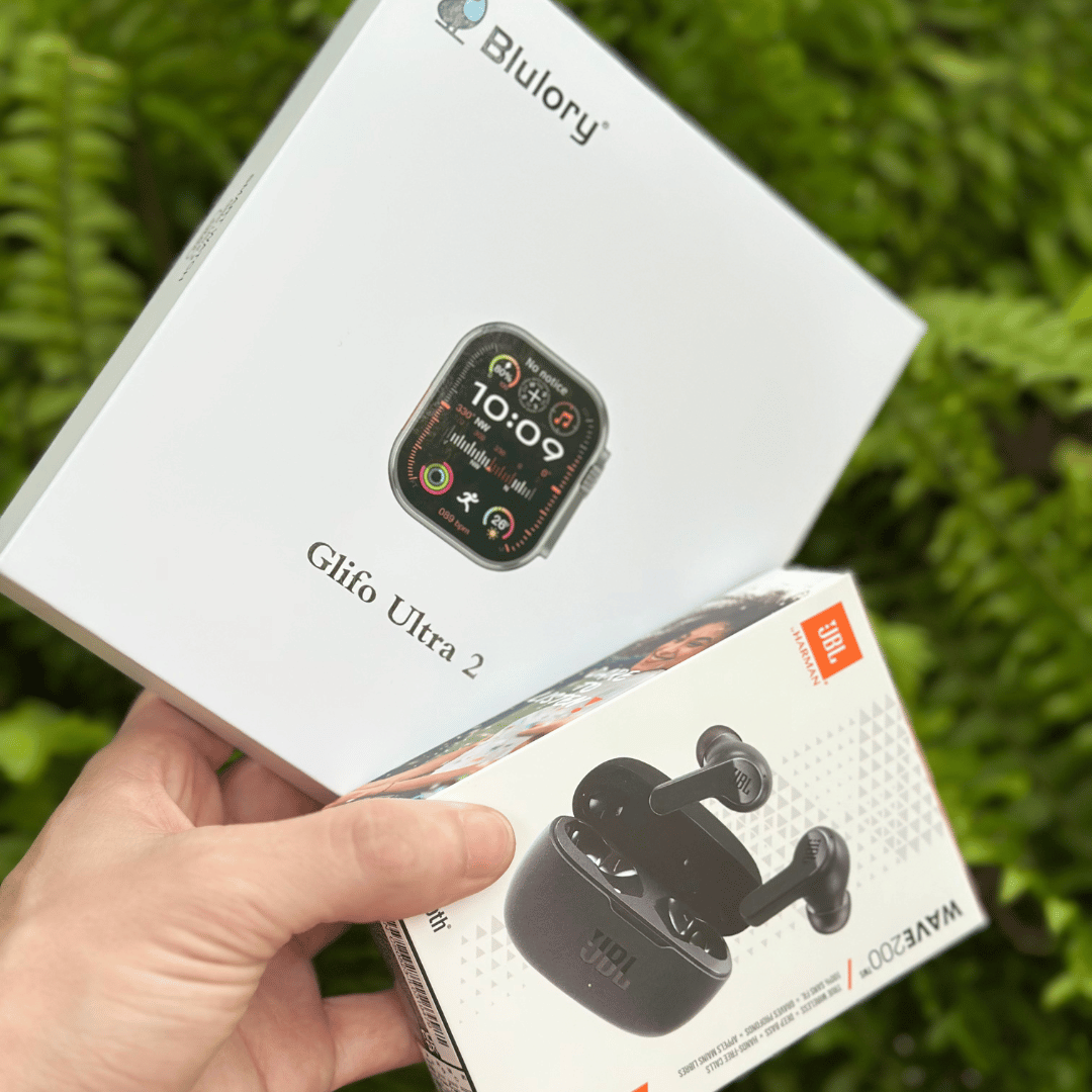 SMARTWATCH + AURICULAR JBL