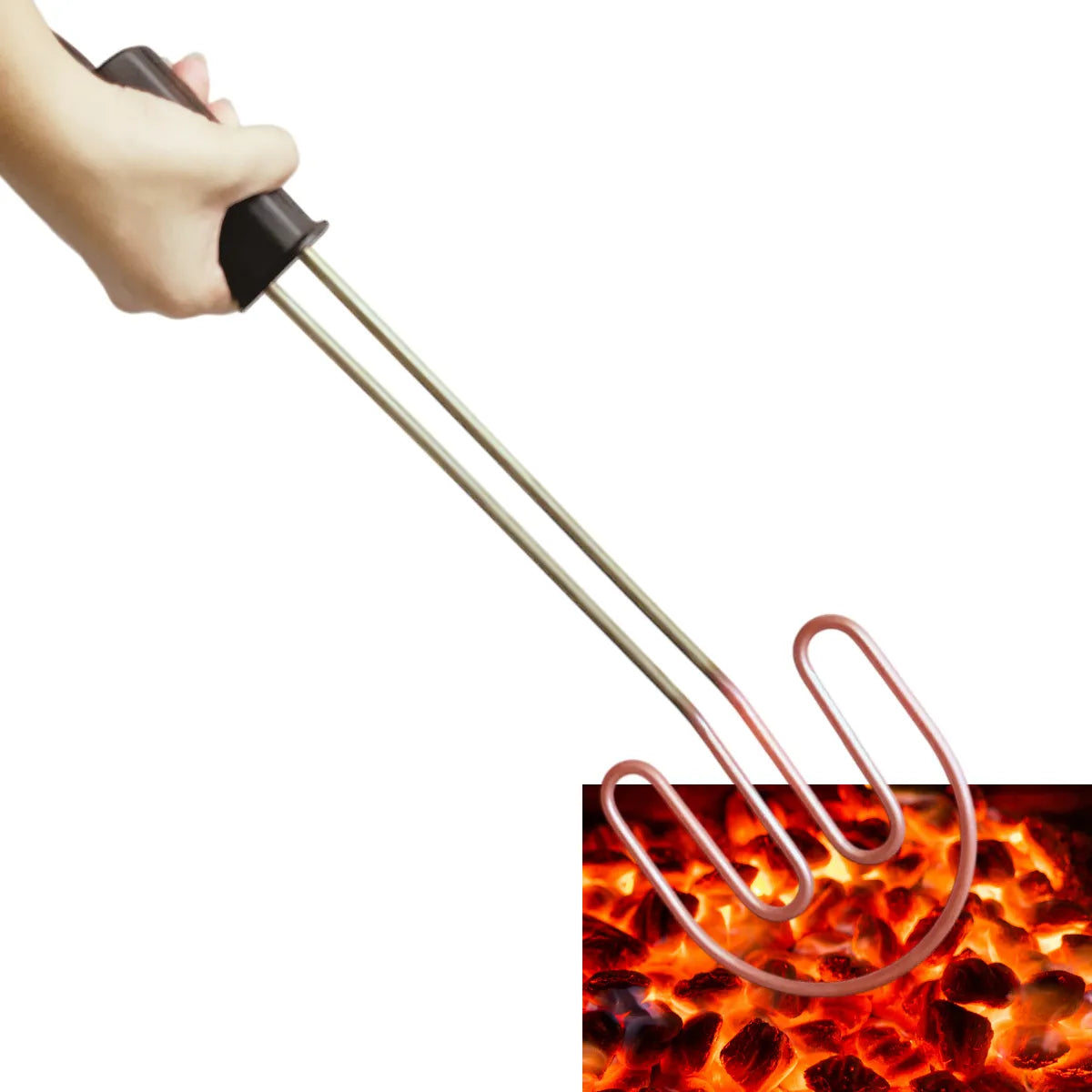 Encendedor electrico para carbon+ Cable 2Mts