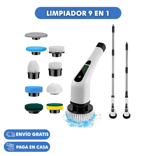 Cepillo de Limpieza Turbo con 9 cabezales- CLEAN MASTER®
