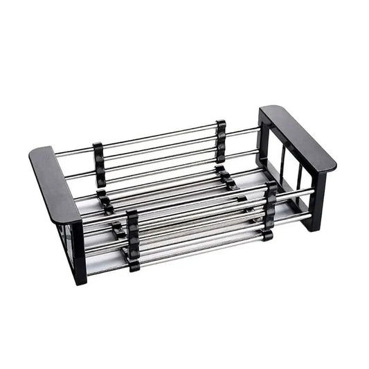 Drain Aliments Pro® Escurridor Extensible de Acero y Plástico para Pileta
