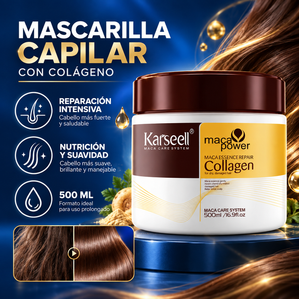 Mascara Capilar® Karseell Maca Power Collagen / 500mL