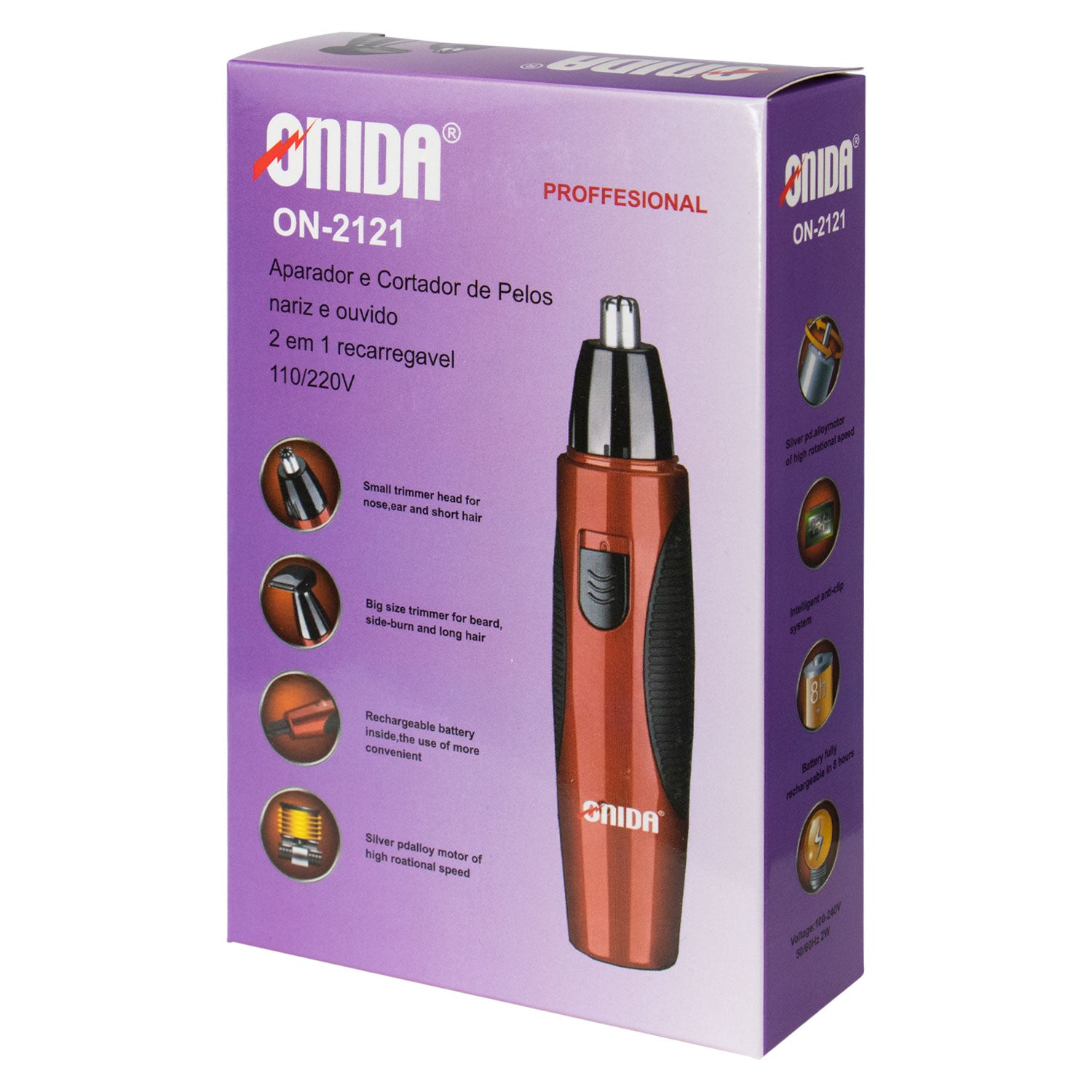 MÁQUINA DE PELOS NASAL®