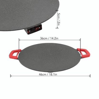 Sartén Antiadherente de 1800 watts ®