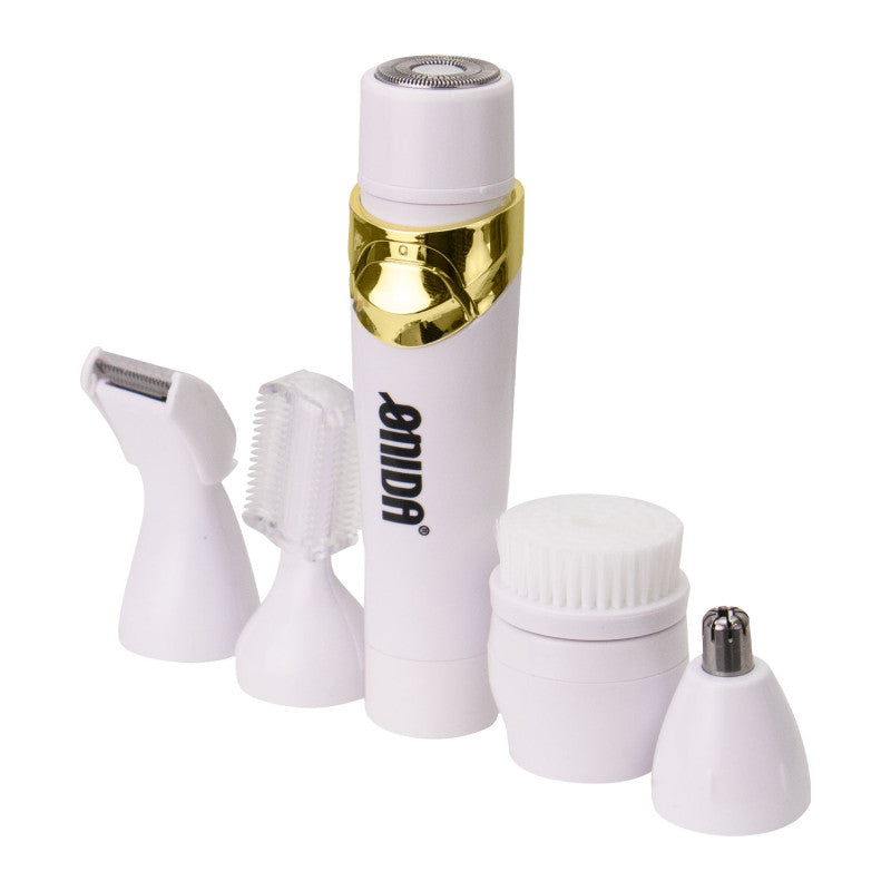 Kit de Depilación Eléctrica 5 en 1 Onida | Facial · Corporal · Recargable USB C