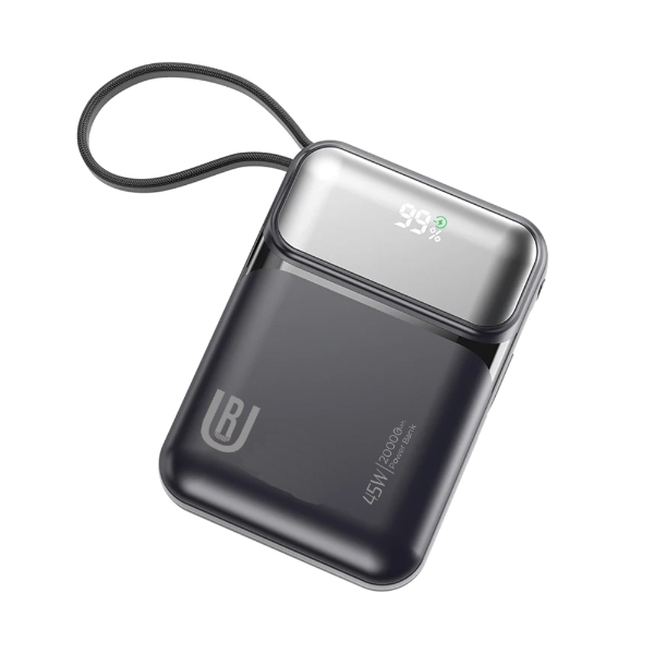 Cargador Portátil PowerBank 20.000 mAh / 45W / 4 en 1