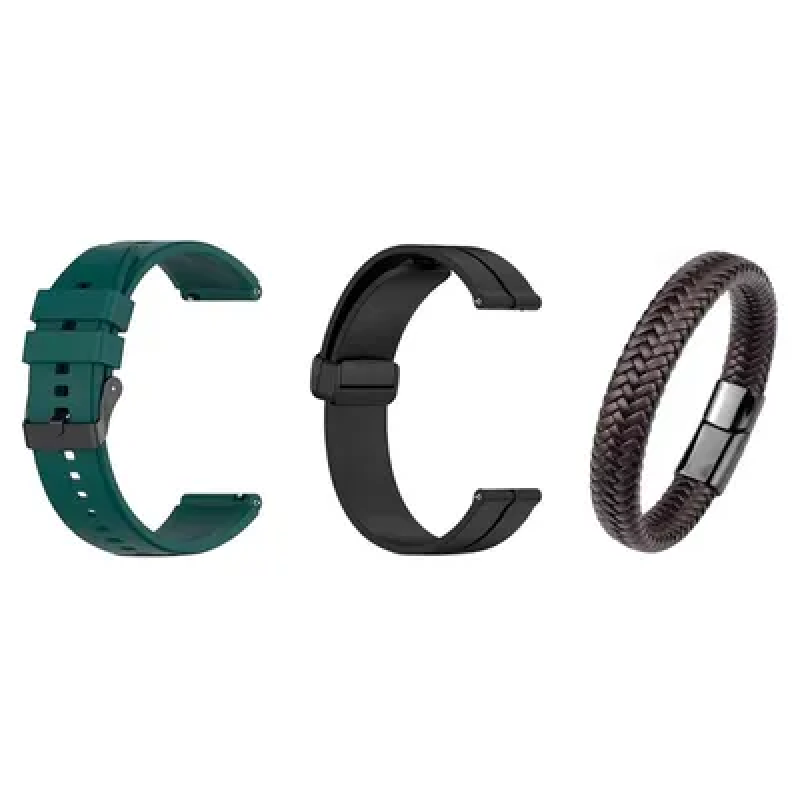 Smartwatch G-Tide Pro con Bluetooth y correas adicionales - Negro