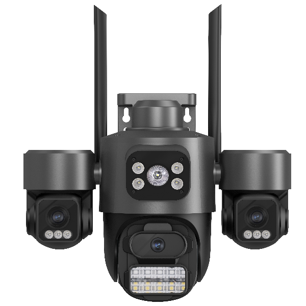 SecureVision Ultra 9MP® Cámara WiFi Inteligente Triple Lente