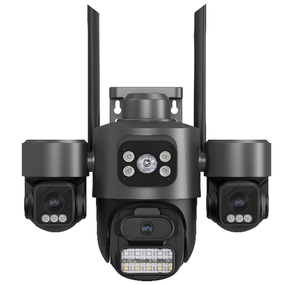SecureVision Ultra 9MP® Cámara WiFi Inteligente Triple Lente