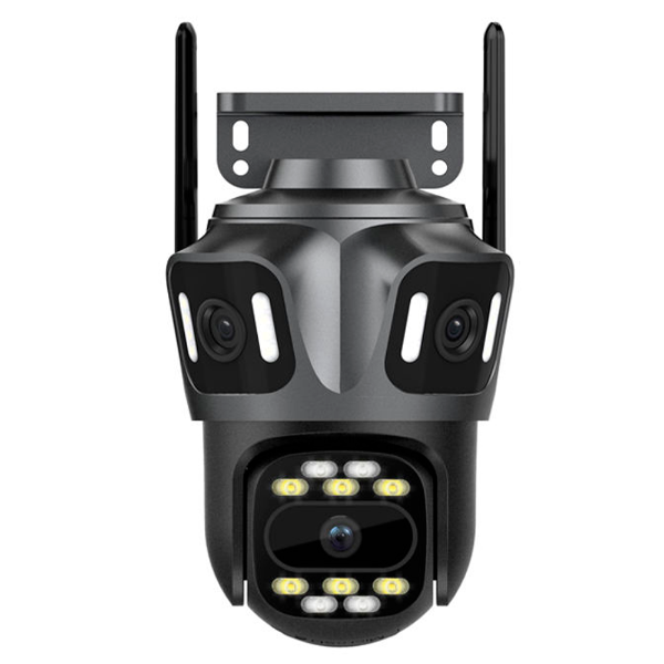 SECURE360 PRO® — Cámara de Seguridad 3 Lentes