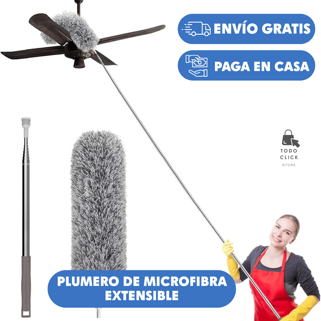 MAGIC CLEAN® PLUMERO DE MICROFIBRA EXTENSIBLE DE 2,80CM