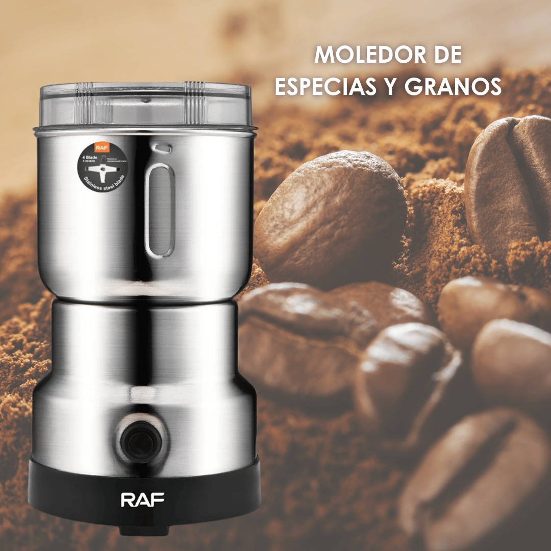 GRAIN MASTER® MOLEDOR DE ESPECIAS Y GRANOS DE 300 WATTS