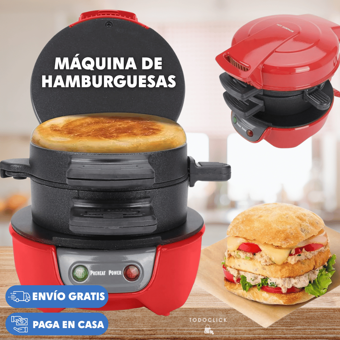 MÁQUINA DE HAMBURGUESAS®