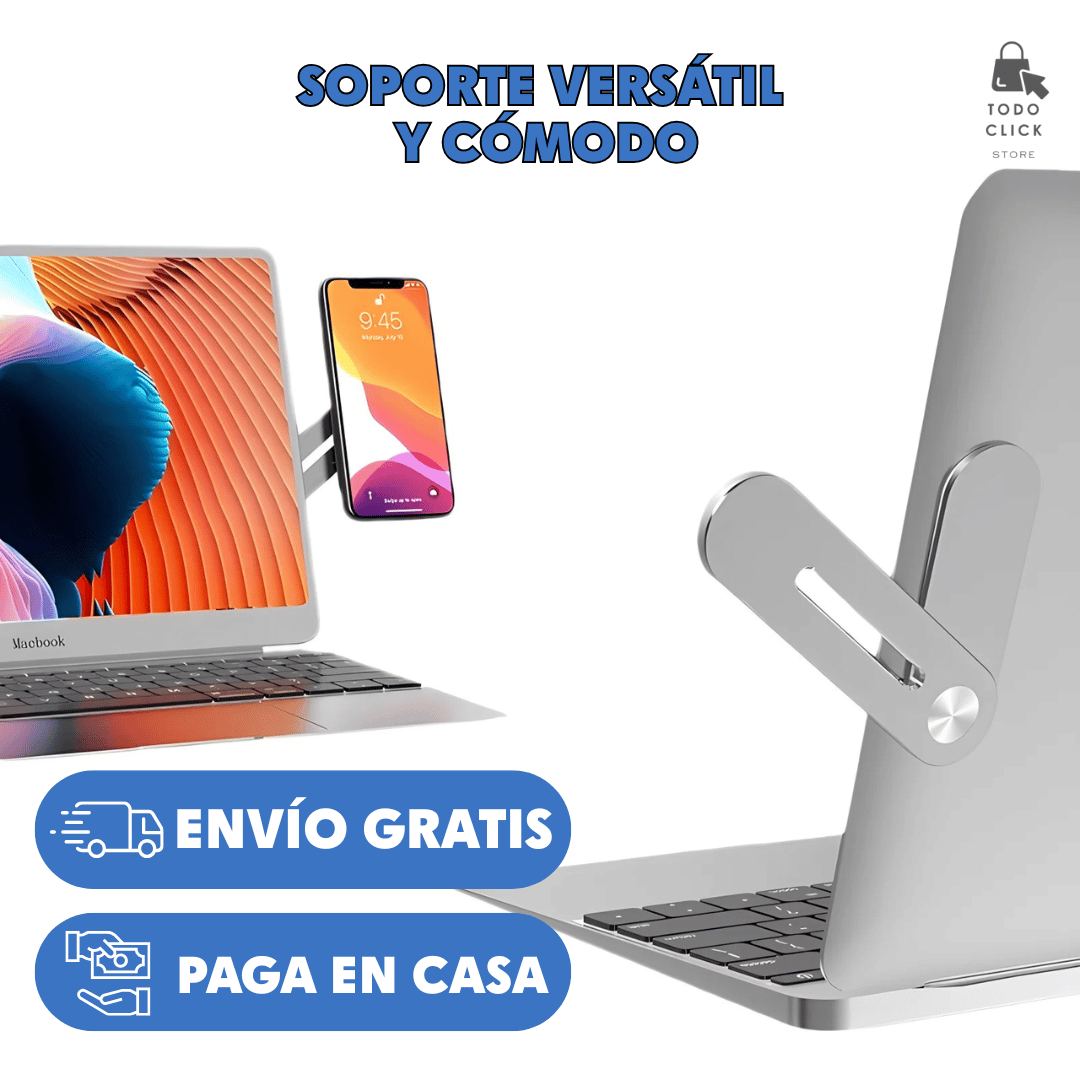MAGNICLIP® SOPORTE PARA CELULARES DE NOTEBOOK