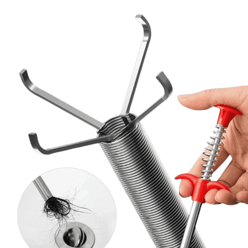 CleanerPro® Gancho Desatascador de Tuberias 1,60cm