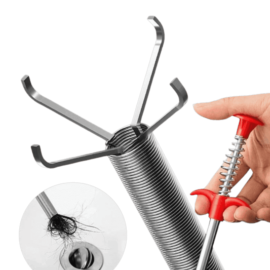 CleanerPro® Gancho Desatascador de Tuberias