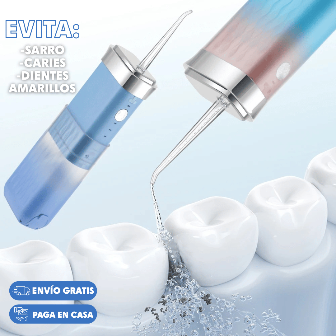 IRRIGADOR BUCAL CON 4 BOQUILLAS®