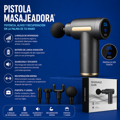 PISTOLA MASAJEADORA®