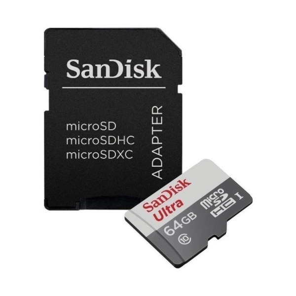 ¡Amplía tu almacenamiento con la SanDisk Ultra 64GB!