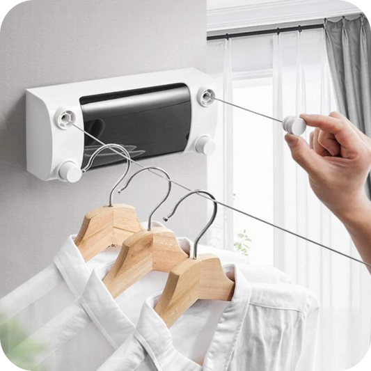 Tendedero Retráctil para Colgar Ropa®