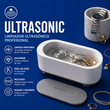 Ultrasonic Pro® Limpiador Ultrasónico Profesional
