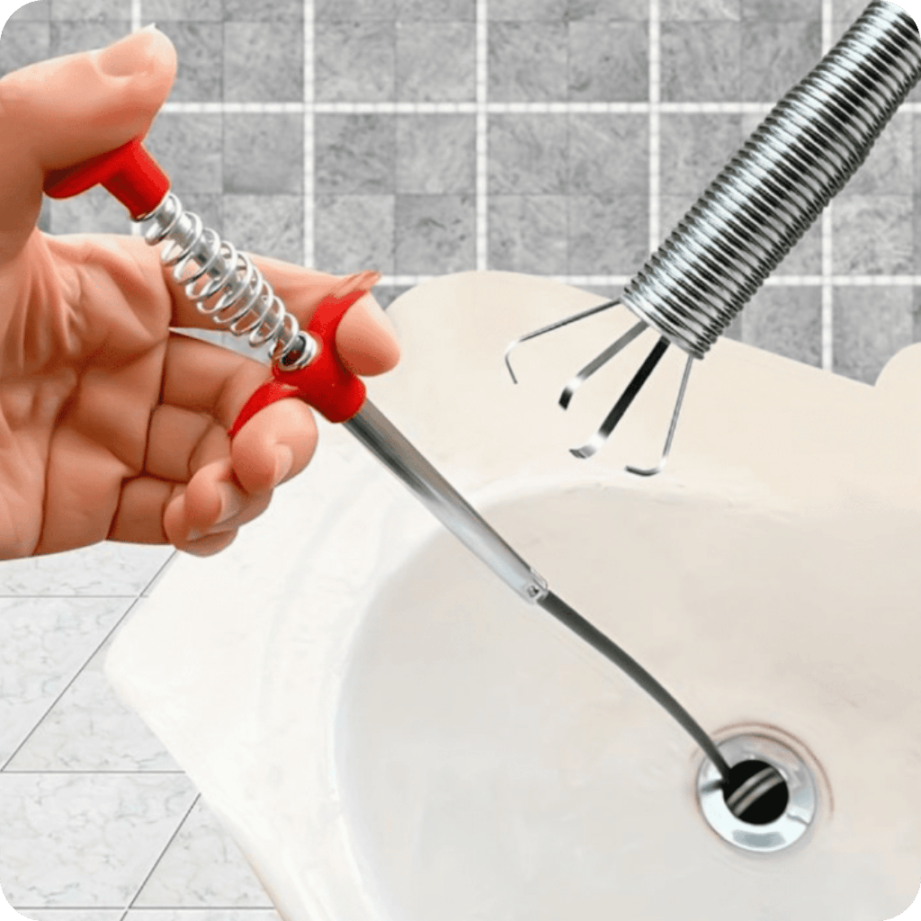 CleanerPro® Gancho Desatascador de Tuberias