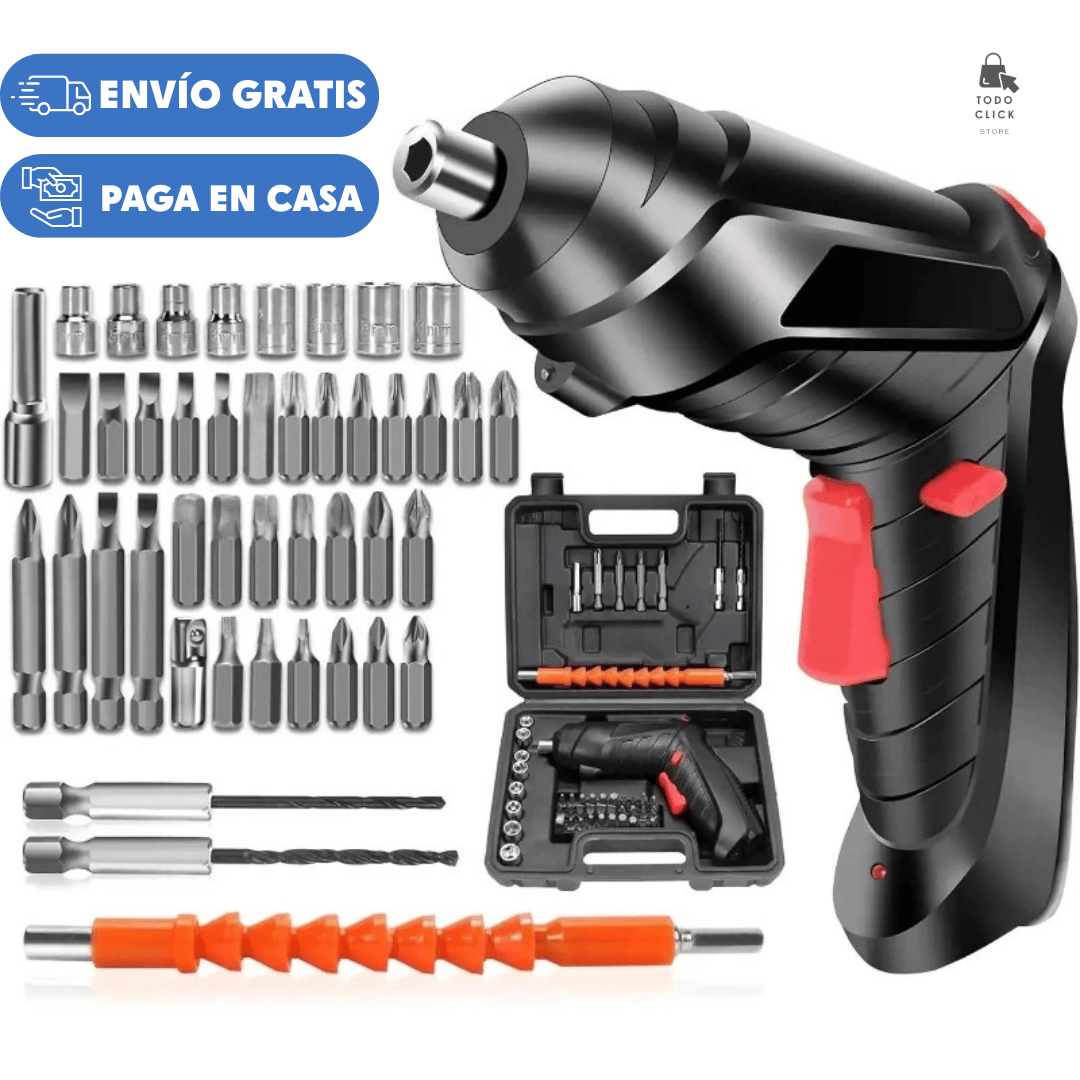 TALADRO PORTÁTIL CON HERRAMIENTAS®