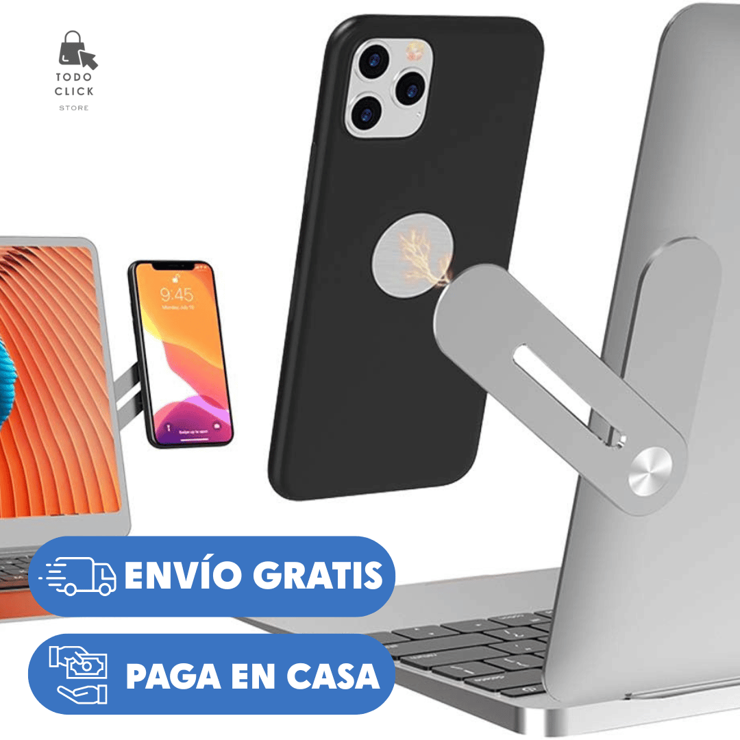 MAGNICLIP® SOPORTE PARA CELULARES DE NOTEBOOK