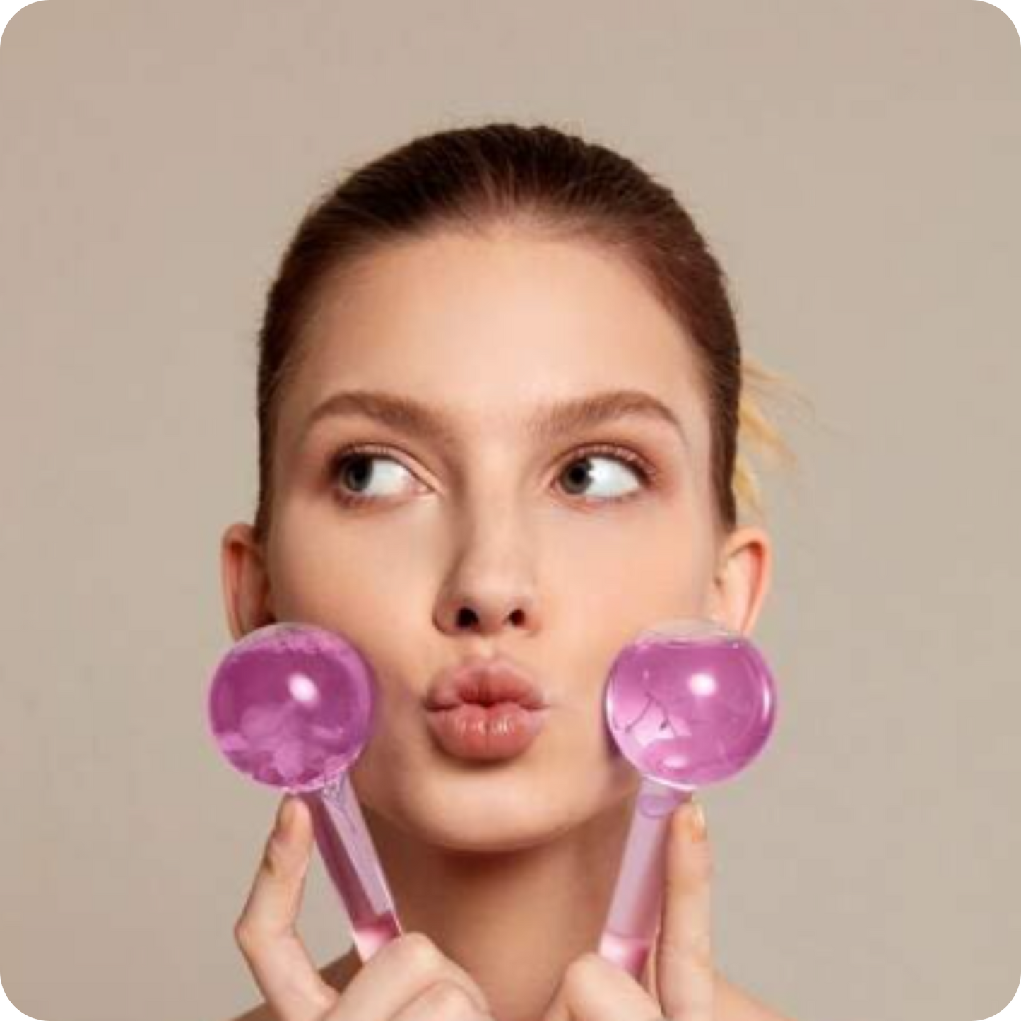 Glow pro® Masajeador Facial Frío