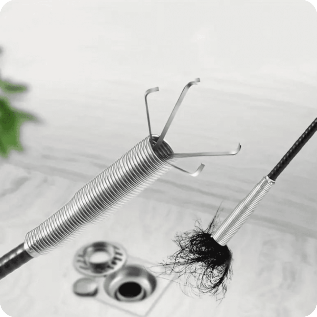 CleanerPro® Gancho Desatascador de Tuberias