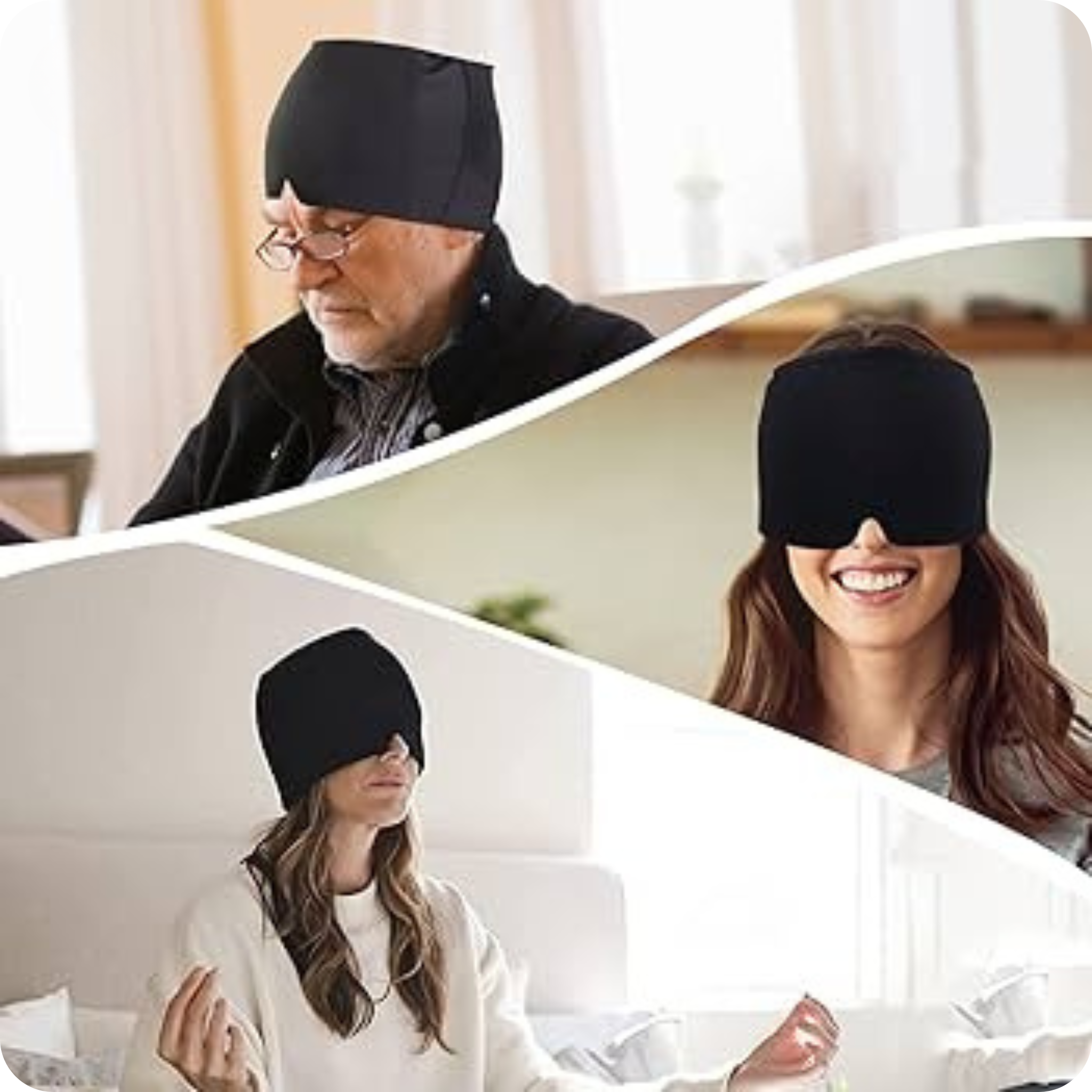 Head Pro® Gorro Frío/Caliente para Dolor de Cabeza