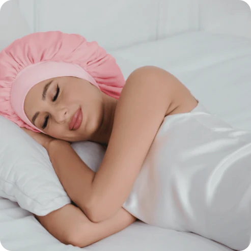 FRIZZ PRO® GORRO DE SATÉN PARA DORMIR ANTI FRIZZ PROMO 2X1