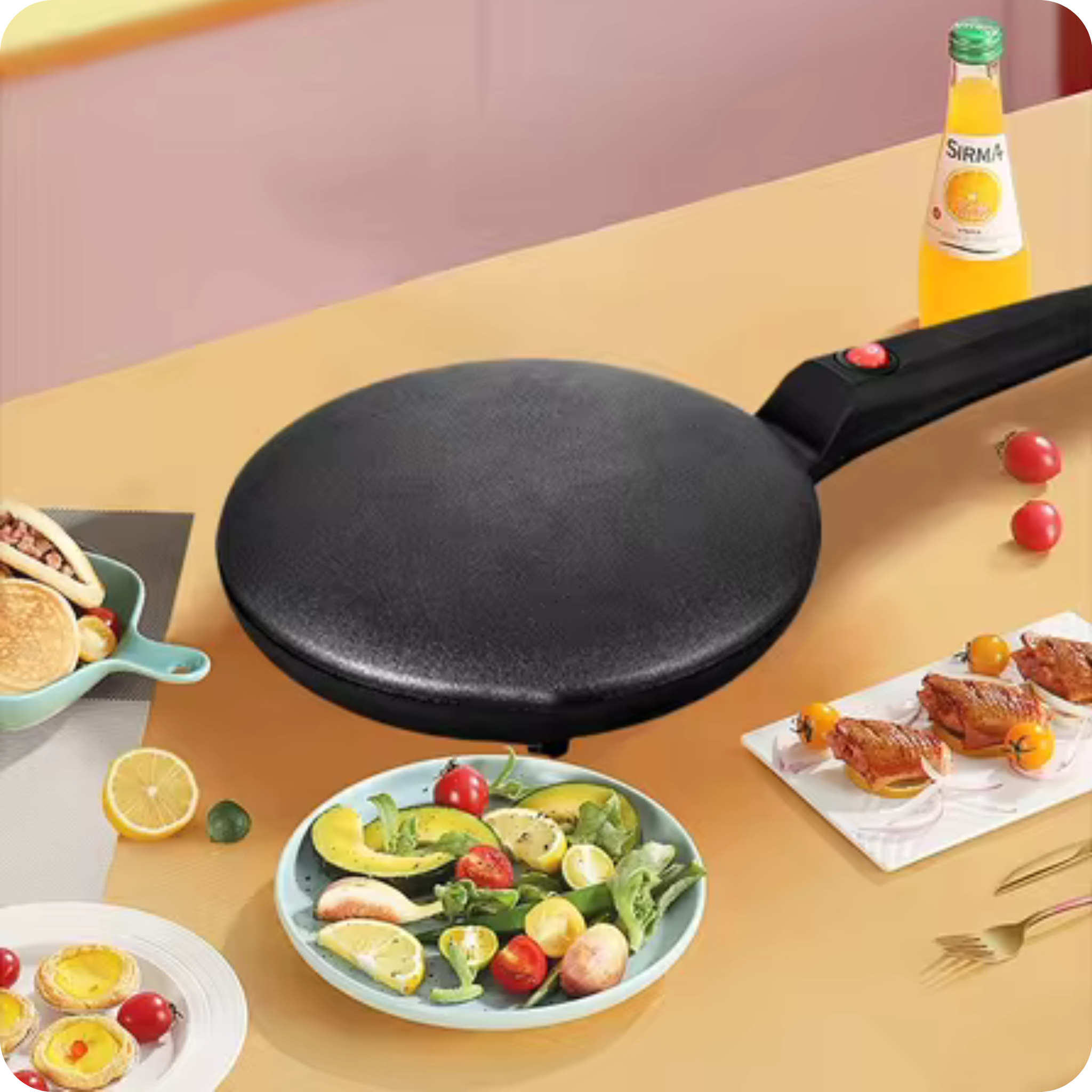 Crepe Pro® Panquequera Eléctrica