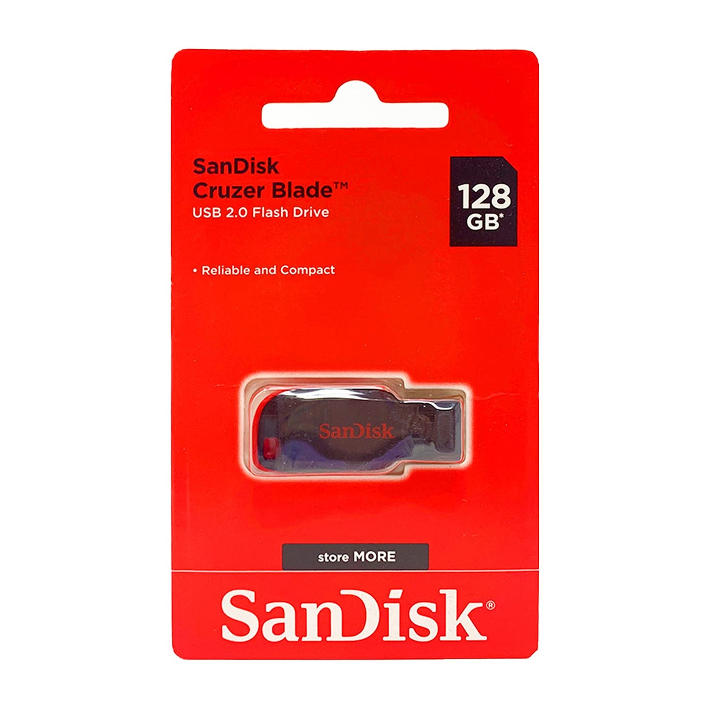 ¡Más espacio, más libertad! Pen Drive SanDisk Cruzer Blade 128GB