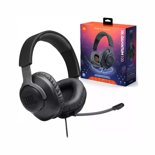 AURICULAR GAMER JBL QUANTUM 100 CON CABLE - NEGRO