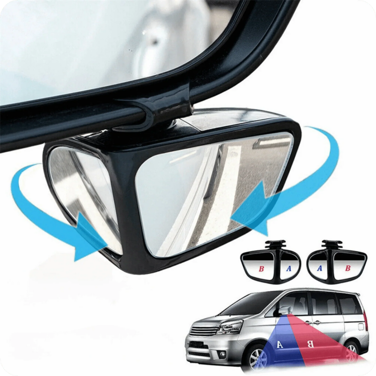 View Pro® Espejos Retrovisores para Puntos Ciegos Pack de 2