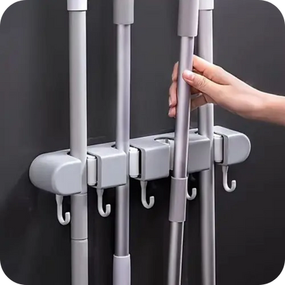 BroomPro® Organizador de Escobas Multifuncional