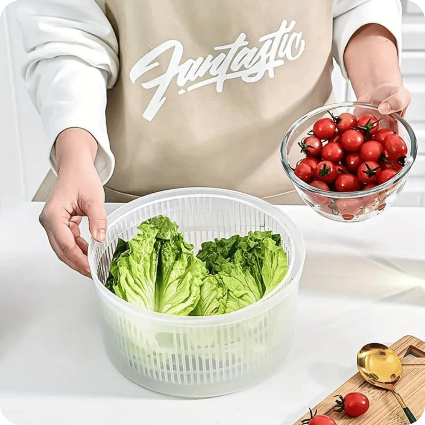 GiraPro® Secadora de Verduras Giratoria