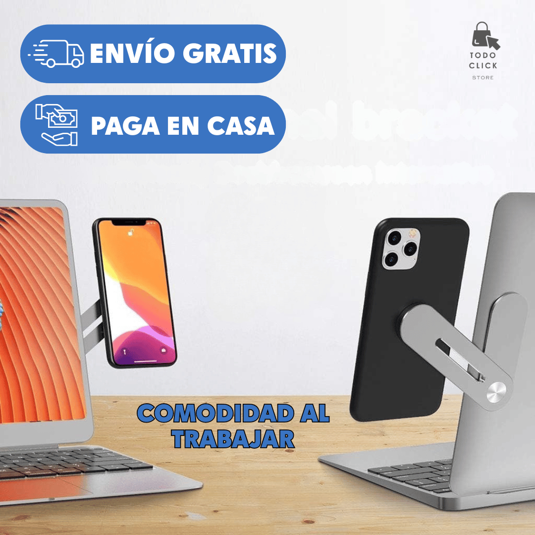 MAGNICLIP® SOPORTE PARA CELULARES DE NOTEBOOK