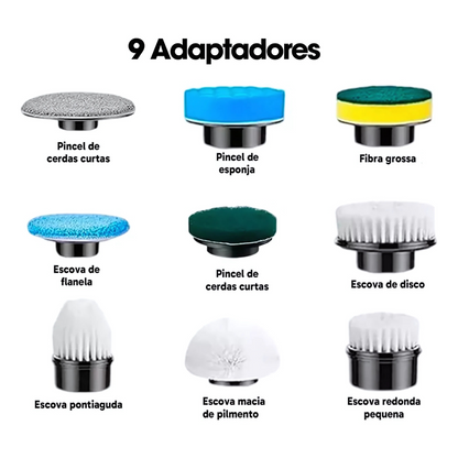 Clean Master® | Cepillo Turbo Multifuncional