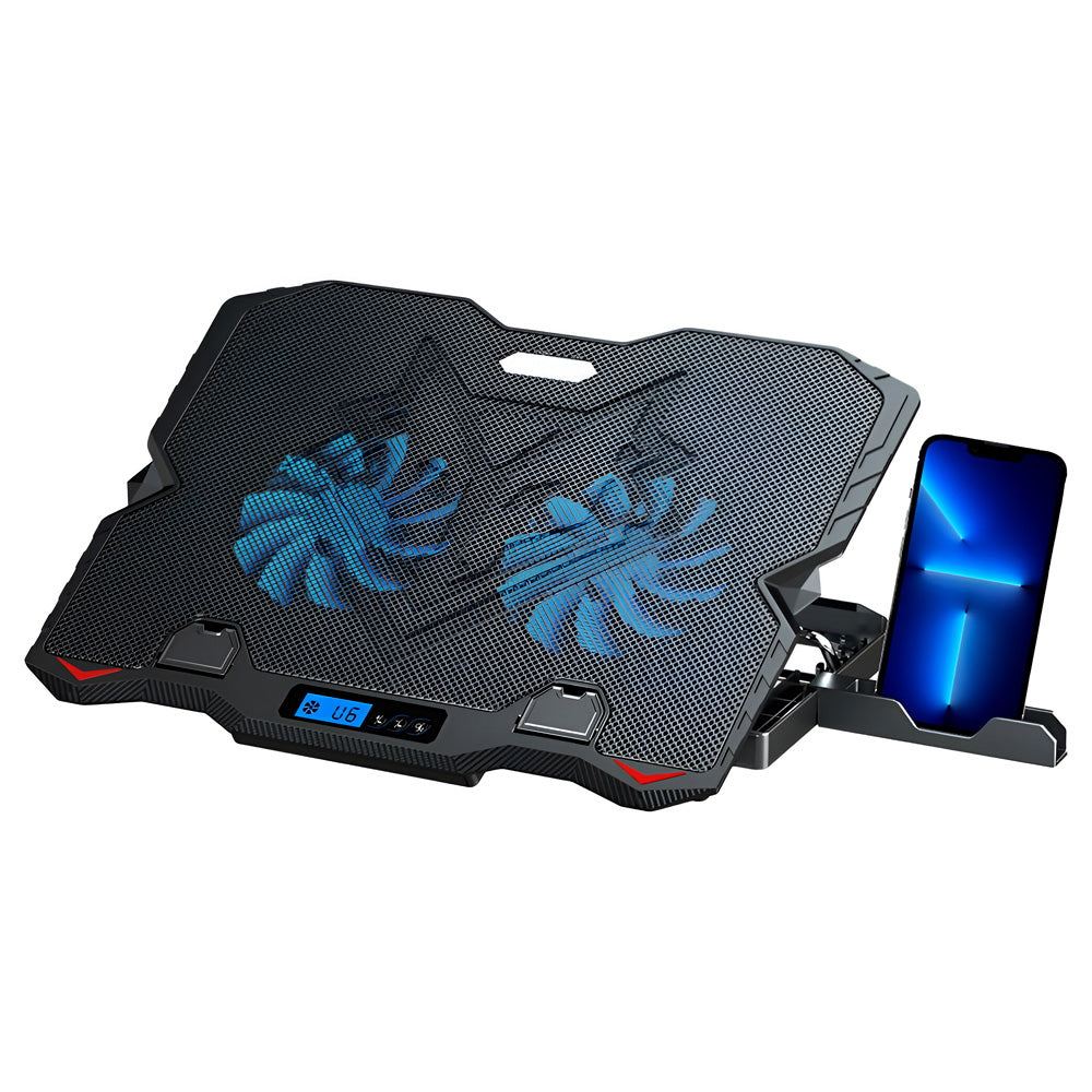 Cooler para Notebook  9” a 17” | USB | Iluminación LED Azul