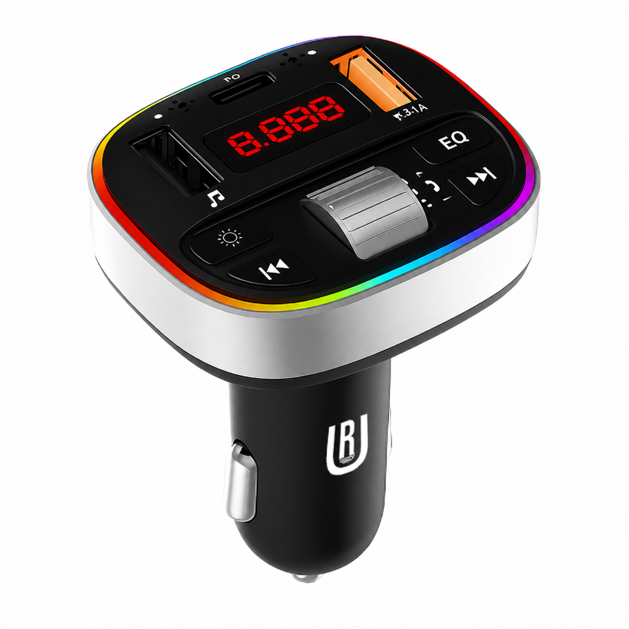 DriveLink Pro® | Transmisor FM Bluetooth 5.0 con Carga Rápida 25W