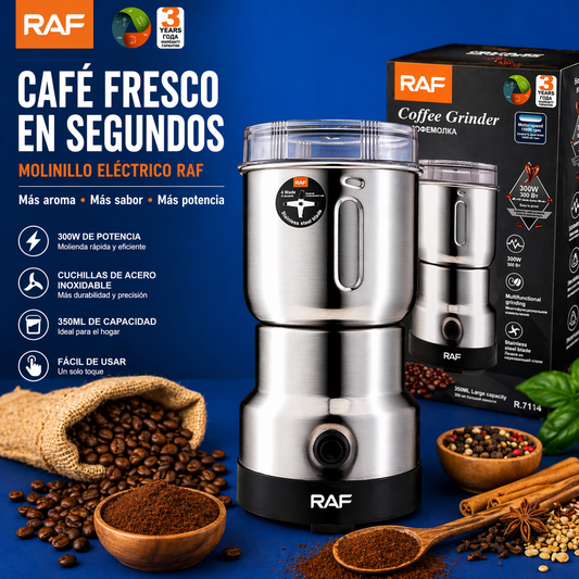 GRAIN MASTER® MOLEDOR DE ESPECIAS Y GRANOS DE 300 WATTS