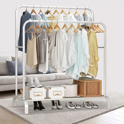Clothes Pro® Perchero Doble para Ropa y Calzado
