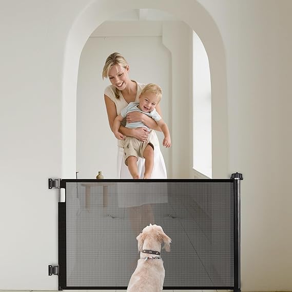 FLEXI DOOR® PUERTA RETRÁCTIL DE SEGURIDAD PARA NIÑOS Y MASCOTAS