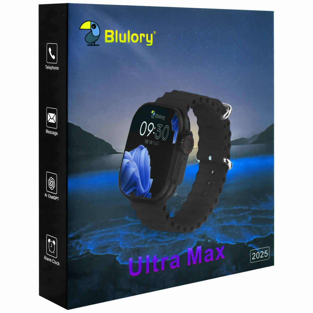 Smartwatch Blulory Ultra Max 2025 - Negro