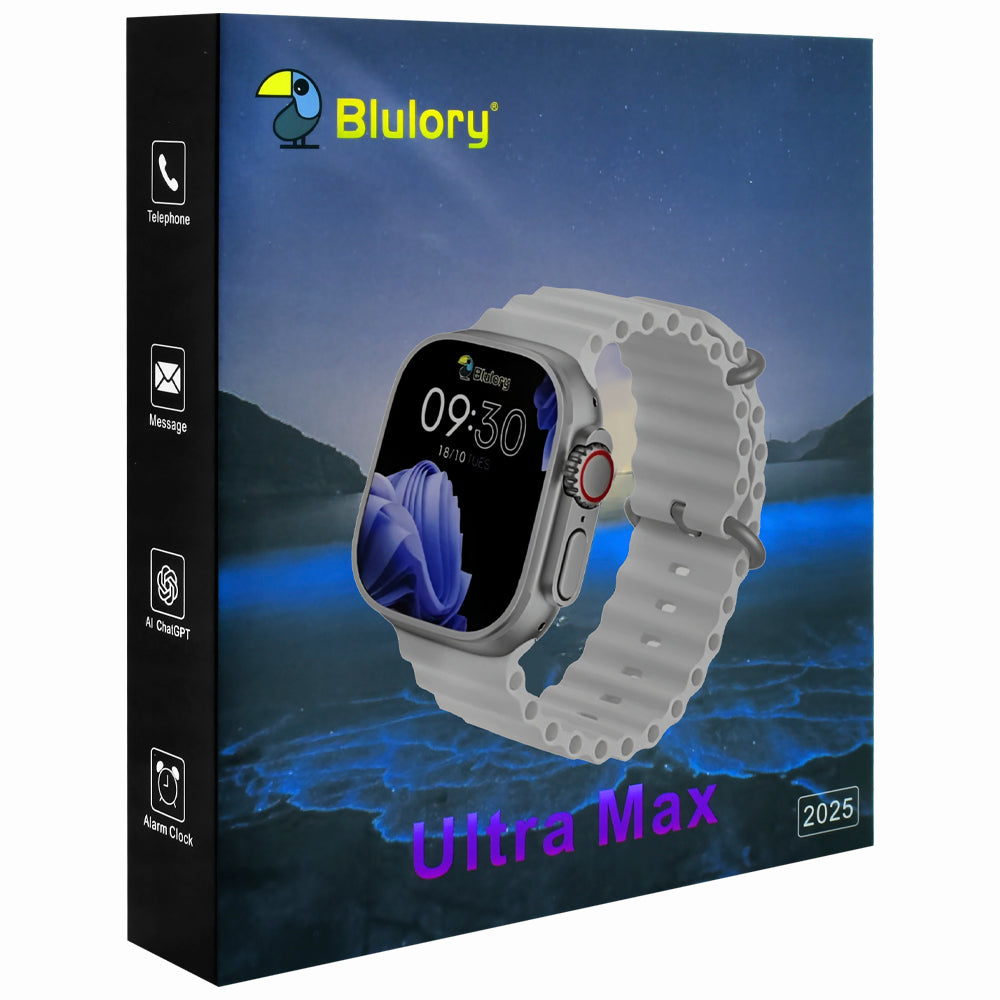 Smartwatch Blulory Ultra Max 2025 - Plata