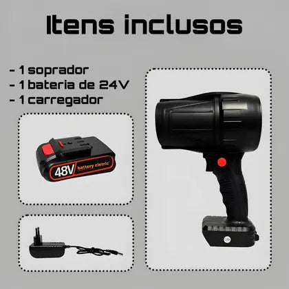 Soplador Turbo M1® – 130.000 RPM de Potencia Inalámbrica